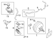 Diagram for Nissan Brake Booster - 47210-6SA0A