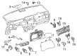 Diagram for 2020 Nissan Leaf A/C Switch - 27500-6WK0A