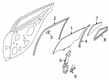 Diagram for Nissan Altima Window Run - 82222-6CT1A