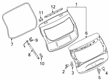 Diagram for 2024 Nissan Murano Door Lock Actuator - 90560-9UF0A