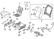 Diagram for 2021 Nissan Rogue Seat Cushion - 89307-6RA2A