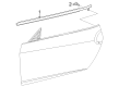 Diagram for Nissan Z Door Moldings - 80820-6GP0A