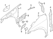 Diagram for 2023 Nissan ARIYA Fender - F3100-5MPMA