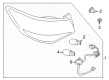 Diagram for 2023 Nissan Sentra Light Socket - 26551-6LB0A