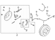 Diagram for Nissan Sentra Brake Disc - 43206-6LA0B