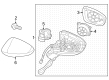 Diagram for 2023 Nissan ARIYA Car Mirror - 96301-5MR3A