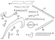 Diagram for 2023 Nissan Frontier Emblem - 90890-9BU1B