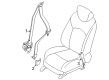 Diagram for 2024 Nissan Pathfinder Seat Belt - 88884-9A41A