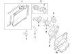 Diagram for Nissan Fan Blade - 21481-9BU0A