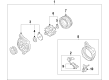 Diagram for Nissan 370Z Alternator - 2310M-3FY1ARW