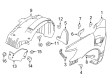 Diagram for 2022 Nissan Titan Wheelhouse - 63831-9FV0A