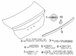 Diagram for 2024 Nissan Altima Emblem - 84896-9HF1B