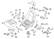 Diagram for Nissan Maxima Seat Cushion - 87311-9DJ7C