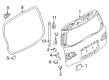 Diagram for 2022 Nissan Armada Door Seal - 90832-1LA0D