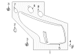 Diagram for 2020 Nissan Rogue Sport Light Socket - 26260-AB000