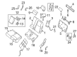 Diagram for 2020 Nissan Pathfinder Armrest - 88700-3KE2A