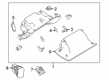 Diagram for Nissan Altima Glove Box - 68102-9HB0A