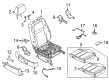 Diagram for 2023 Nissan Frontier Seat Cover - 87321-9BU0A