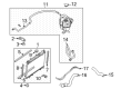 Diagram for Nissan Transmission Oil Cooler - 21606-9BT1B