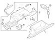 Diagram for Nissan Z Glove Box - 68108-6GP0A