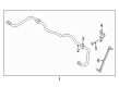 Diagram for 2021 Nissan Sentra Sway Bar Kit - 54611-6LB0A