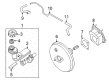 Diagram for Nissan Rogue Sport Brake Booster - D7210-4CL5C