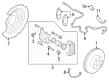 Diagram for Nissan Sentra Brake Bleeder Screw - 44128-6LA0A