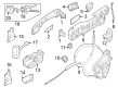 Diagram for Nissan ARIYA Door Handle - 80640-5MP1A