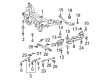 Diagram for 2022 Nissan Rogue Sport Rear Crossmember - 55401-1YA1D