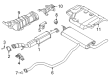 Diagram for Nissan Sentra Exhaust Pipe - 20100-6LB2A