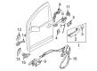 Diagram for 2024 Nissan Frontier Door Lock Actuator - 80501-9BU0C