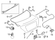 Diagram for 2024 Nissan Versa Tailgate Lock - 84630-3RA0A