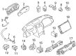 Diagram for Nissan Armada Blower Control Switches - 27500-6JL1A