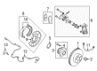 Diagram for 2023 Nissan Maxima Brake Pad Set - D1060-9DL0A