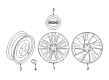 Diagram for Nissan Murano Spare Wheel - 40300-9UF1K