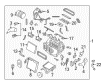 Diagram for Nissan Evaporator - 27280-4BU1E