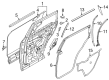 Diagram for 2022 Nissan Pathfinder Door Seal - 82830-6TA0B