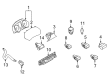 Diagram for Nissan Sentra Instrument Cluster - 24810-6LW0B