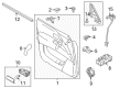 Diagram for 2023 Nissan Armada Power Window Switch - 25401-6JU0A