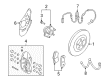 Diagram for 2023 Nissan GT-R Brake Backing Plate - 41151-JF50A