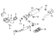 Diagram for 2024 Nissan Frontier Muffler - 20100-9BT0A