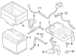 Diagram for Nissan Sentra Battery Cable - 24110-6LB0B