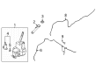 Diagram for Nissan Washer Reservoir - 28910-6RR0A