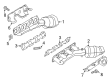 Diagram for 2022 Nissan Titan Catalytic Converter - 140F2-6JF0A