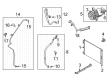 Diagram for 2022 Nissan Versa A/C Compressor - 92600-5RL1A