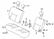 Diagram for 2024 Nissan Kicks Seat Cushion - 88300-5R08C