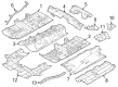 Diagram for 2022 Nissan Rogue Floor Pan - 74310-6RR0A