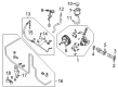 Diagram for Nissan Frontier Power Steering Cooler - 49790-9BT1A