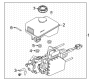 Diagram for Nissan Frontier Brake Master Cylinder - 46010-9BT3B