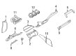 Diagram for Nissan Sentra Instrument Cluster - 68240-6LB0A